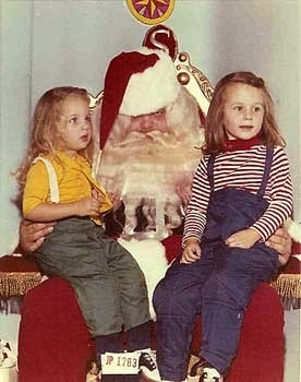 Creepy Criminal Santa Picture