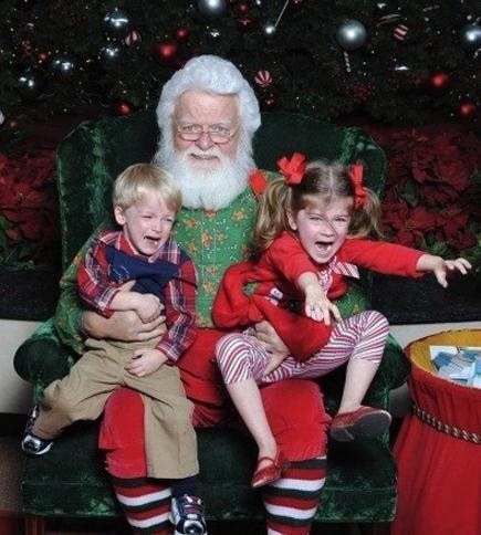 Mall Santa gone wrong, Funny