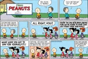 charlie brown comic strip