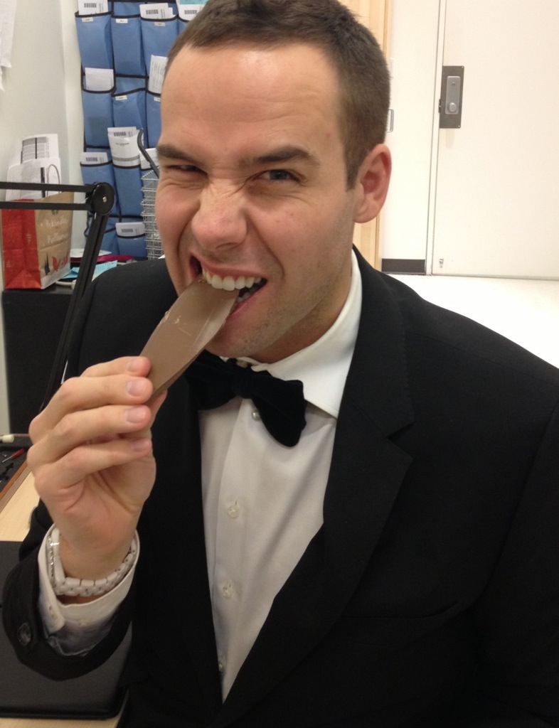 Eating Chocolate Manolo Blahnik Shoe