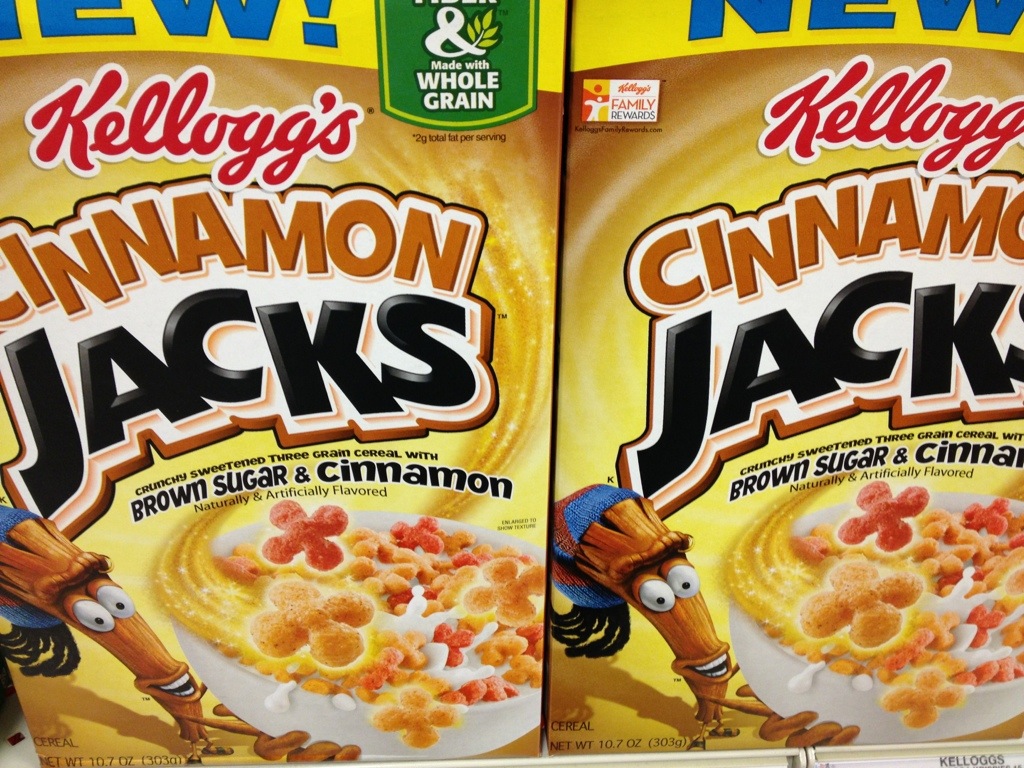 New Cereal Cinnamon Jacks