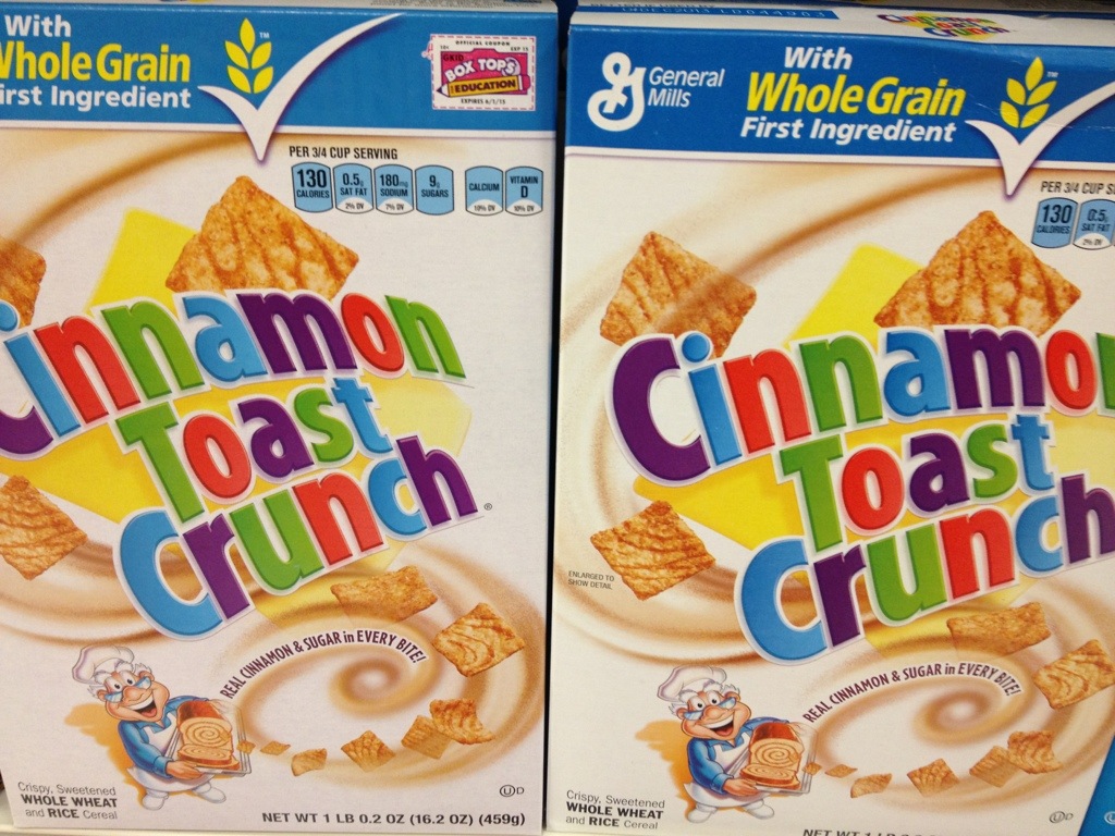 Cinnamon Toast Crunch Boxes