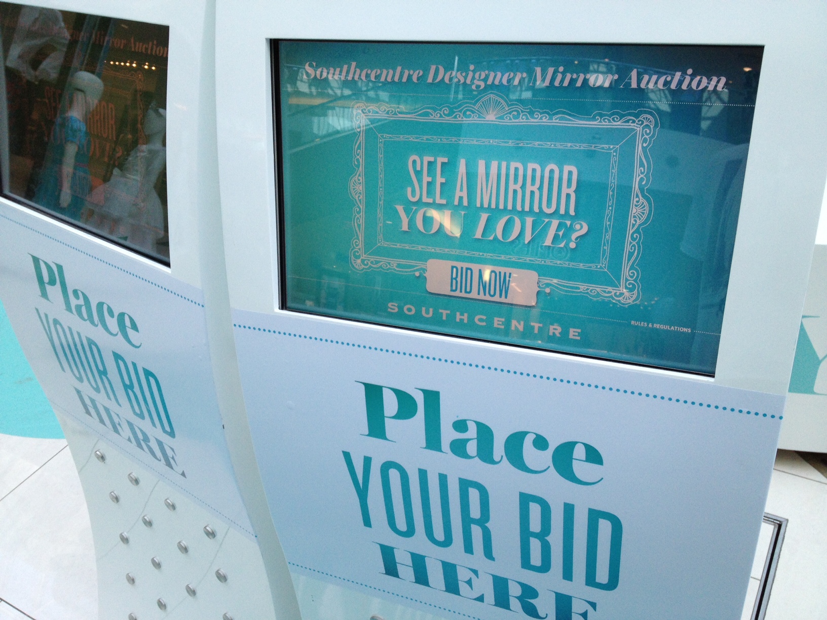 Glass Forest SouthCentre Mirror BID Auction