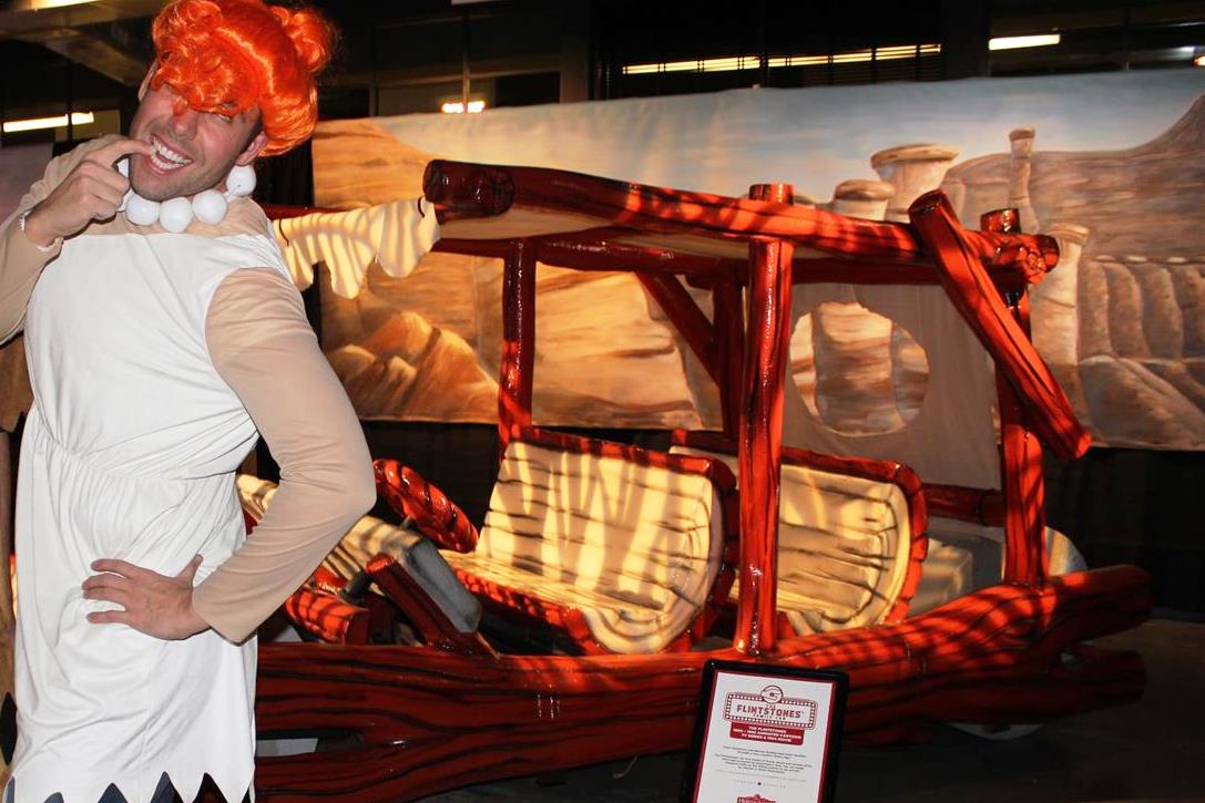 Flintstones Movie Car Willma and Fred Costume