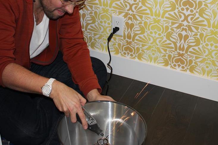 DIY Garden Gnome Lamp Home Decor (3)