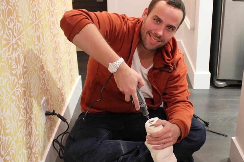 DIY Garden Gnome Lamp Home Decor (4)