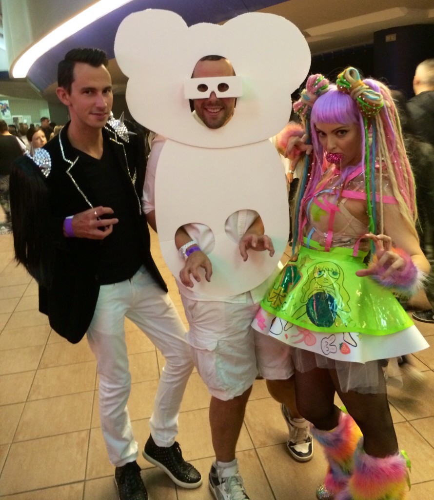 Lady Gaga artRAVE Edmonton Ashley Mr Fab Rob