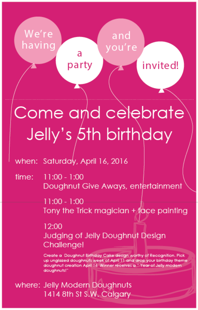 Jelly Modern Birthday