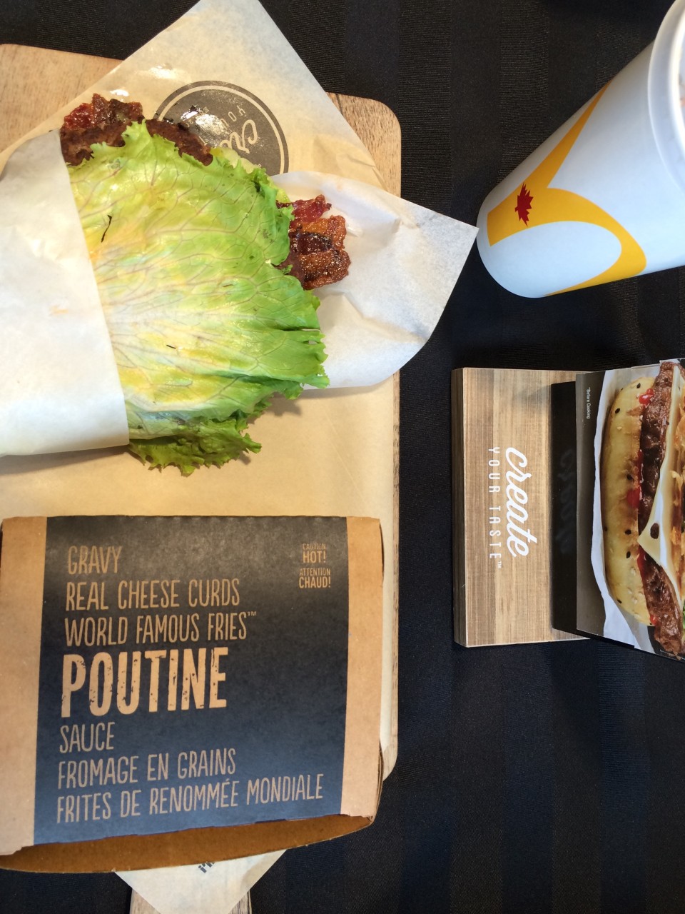 McDonalds Lettuce Wrapped Create Your Taste Exclusive