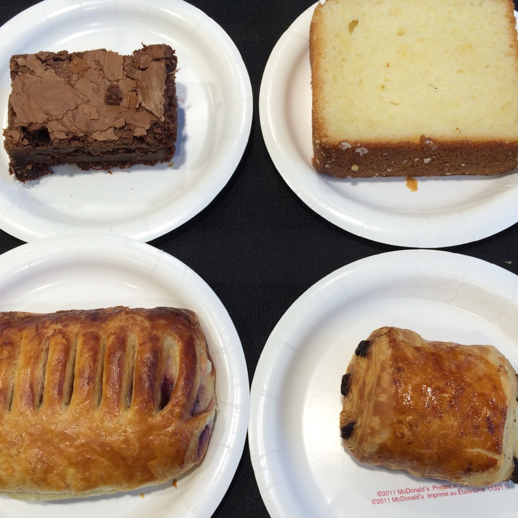 McDonalds new pastries McCafe Canada Exclusive product Glutten free Brownie