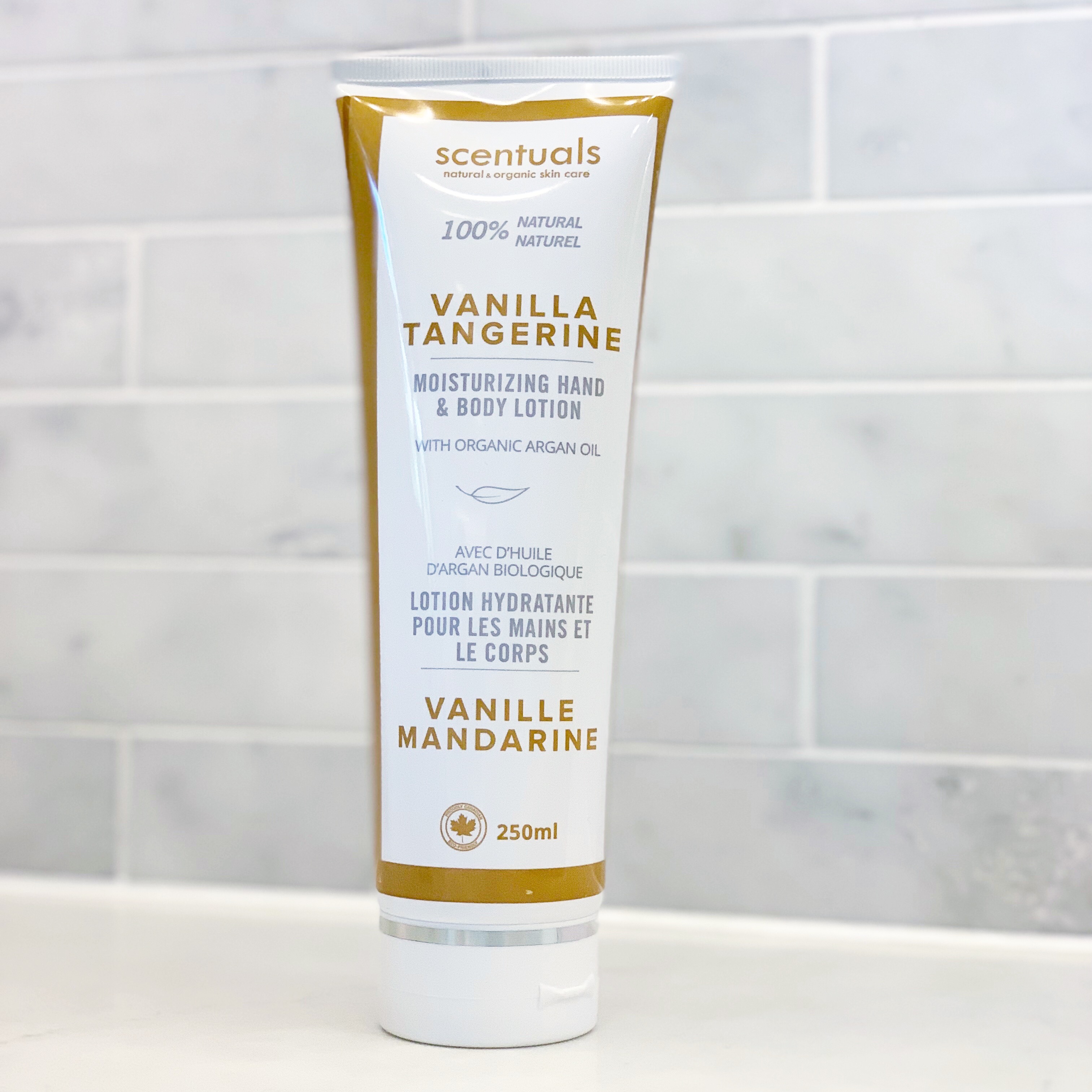 Scentuals vanilla tangerine moisturizer lotion 
