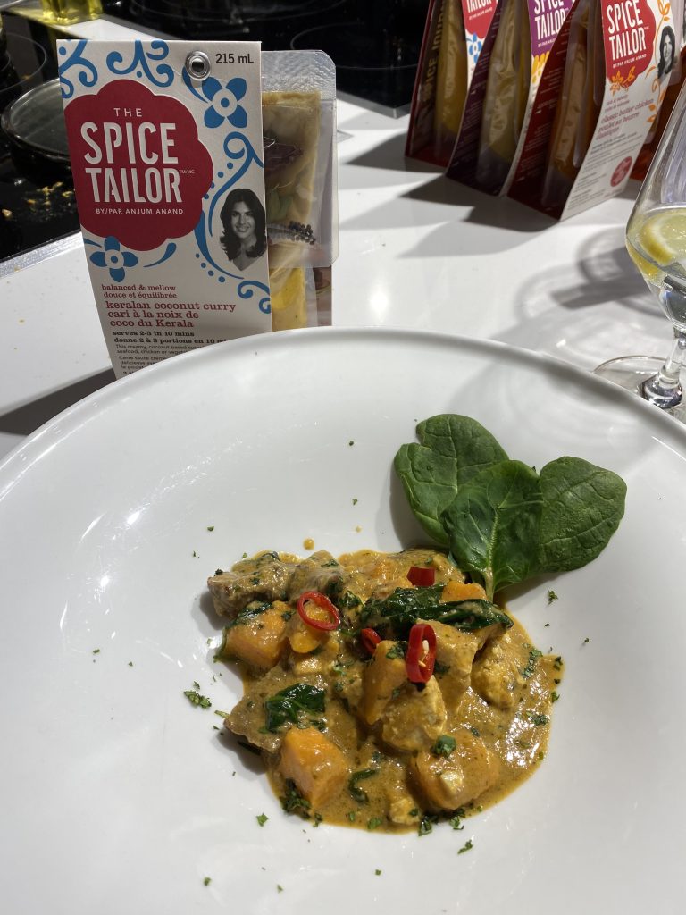 A dish of The Spice Tailor's new Keralan Coconut Curry