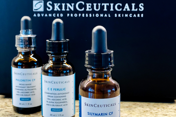 SkinCeuticals Complete Vitamin C range Phloretin CF, C E Ferulic, Silymarin CF