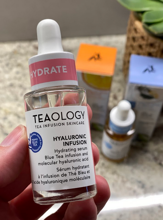 Teaology Hyaluronic Acid Serum with Organic Blue Tea infusion