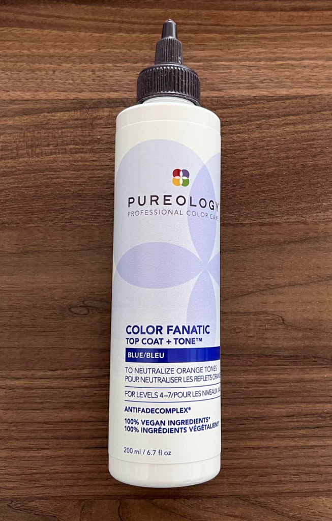 Pureology's Color Fanatic Top Coat + Tone Blue