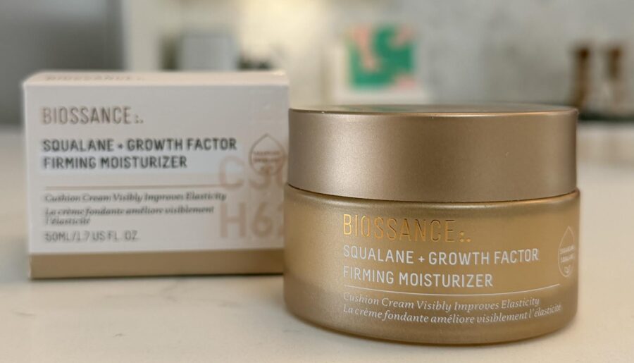 Biossance Squalane + Growth Factor firming moisturizer