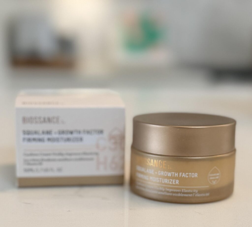 Biossance Squalane + Growth Factor firming moisturizer